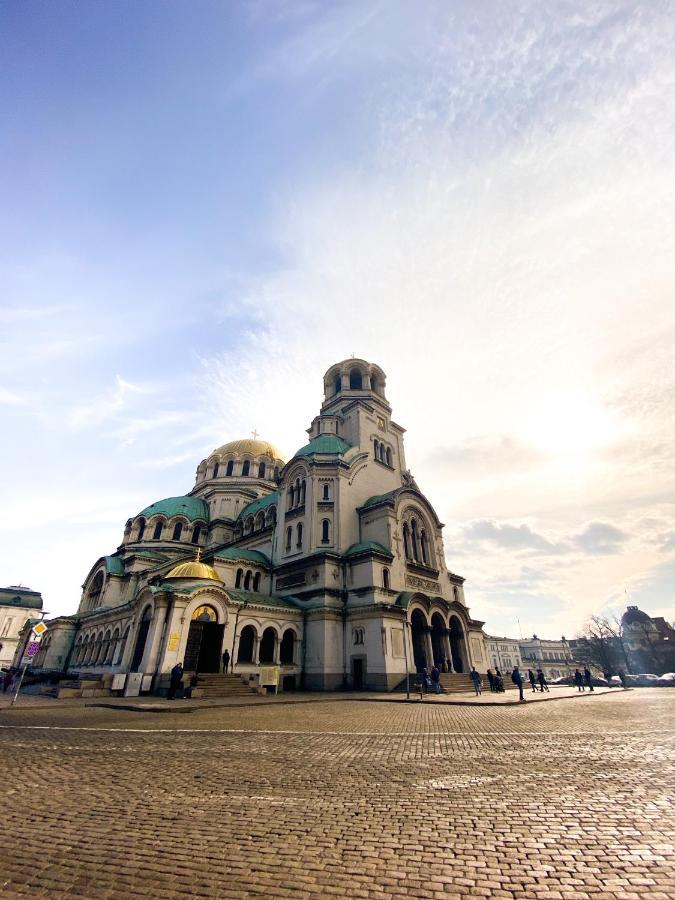 Sunny Studio With A View In Top Center Sofia Exterior photo