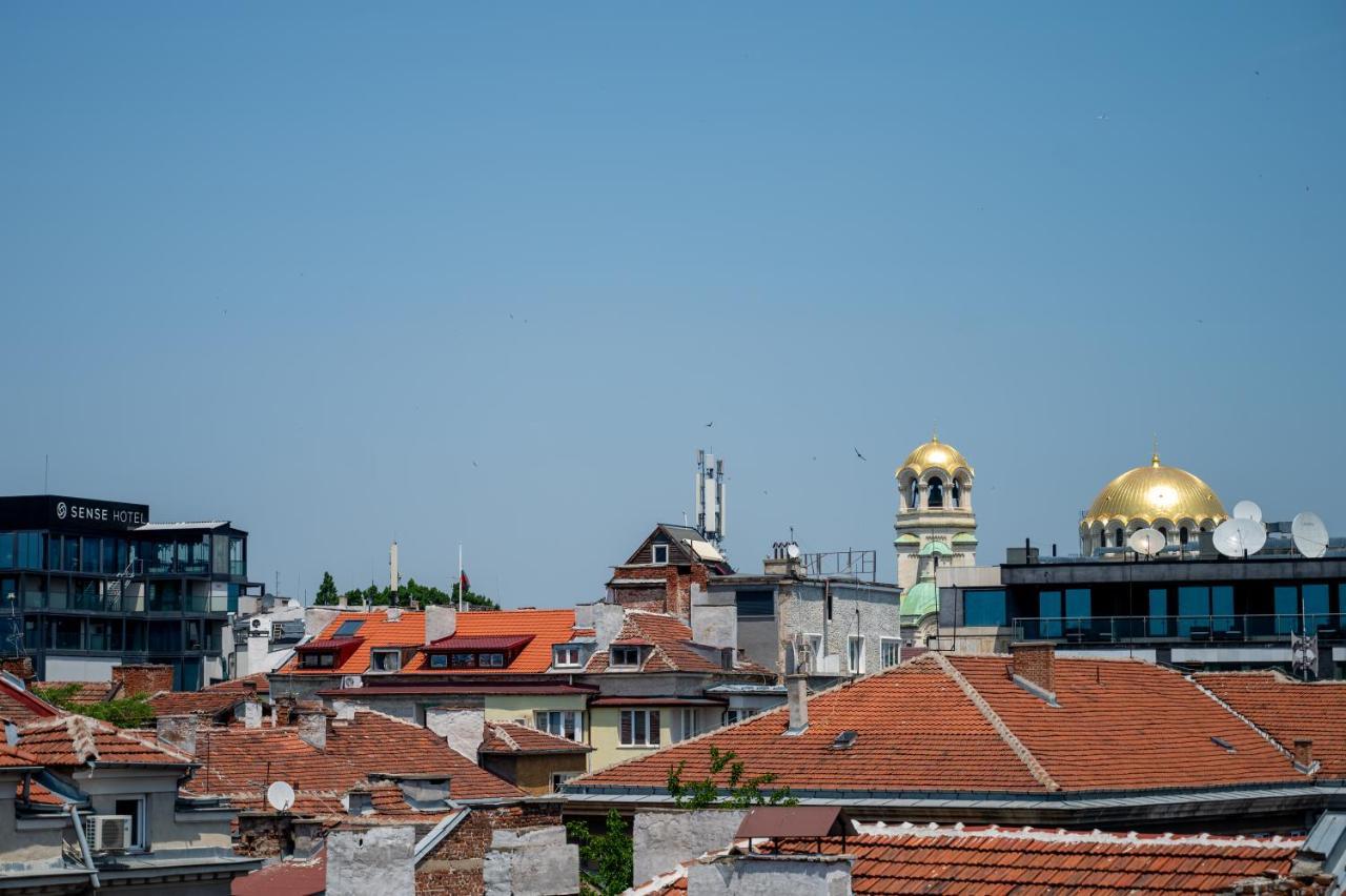 Sunny Studio With A View In Top Center Sofia Exterior photo